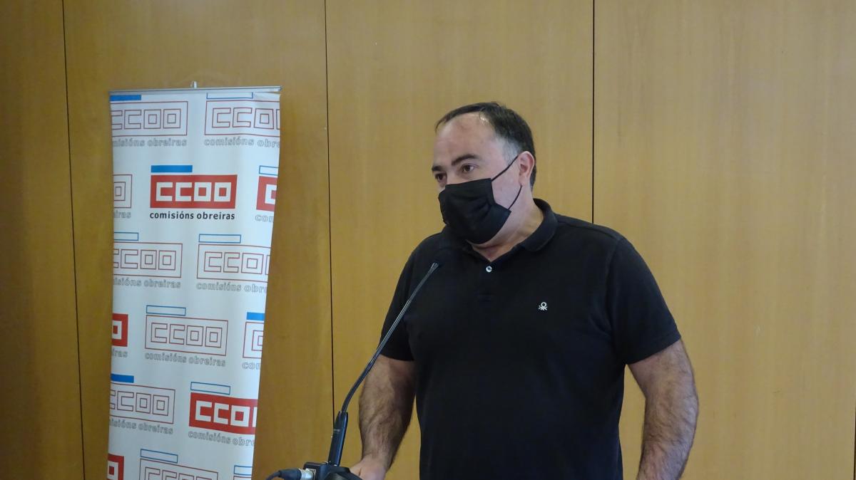 Vctor Ledo, secretario xeral de CCOO-Industria
