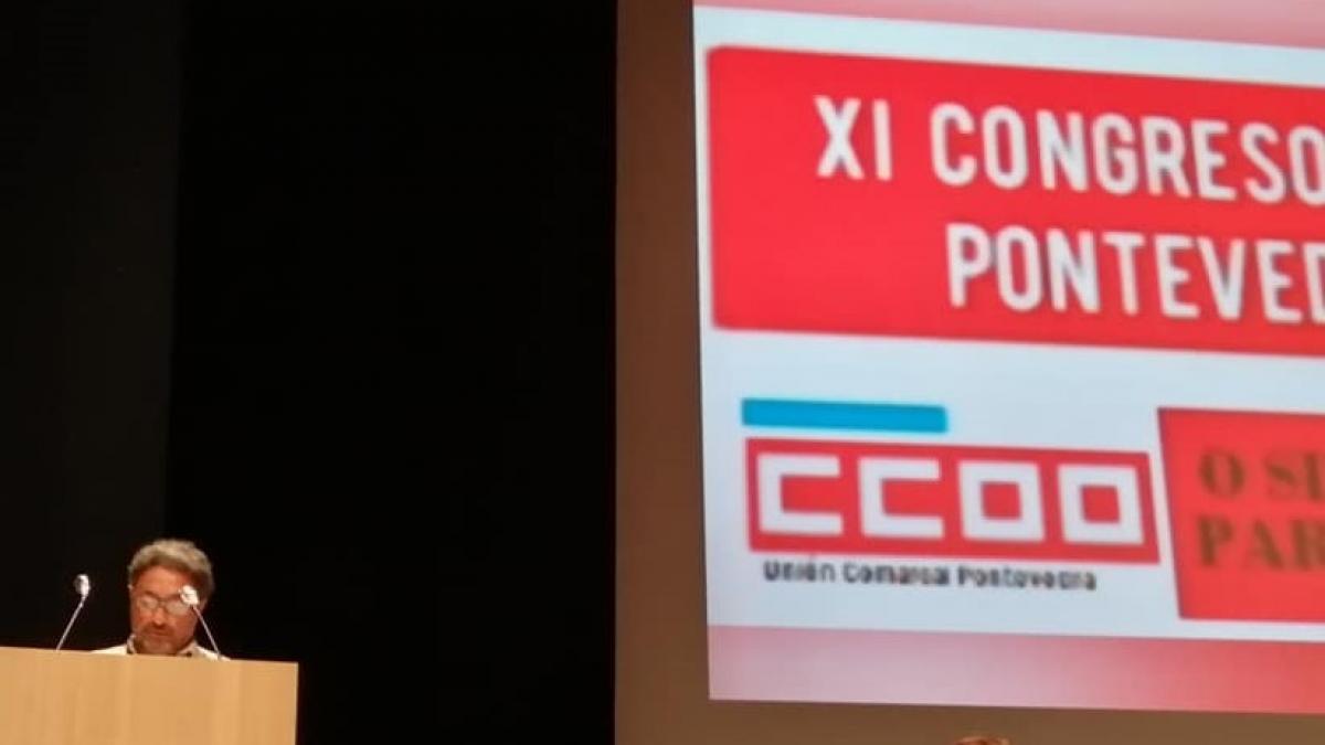Intervencin de Jos Ramn Pieiro no Congreso comarcal de Pontevedra