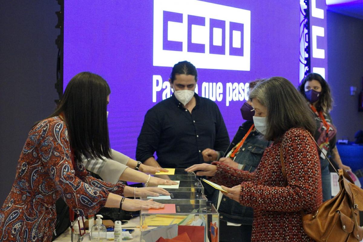 Votacins para os rganos de direccin do Sindicato Nacional de CCOO de Galicia