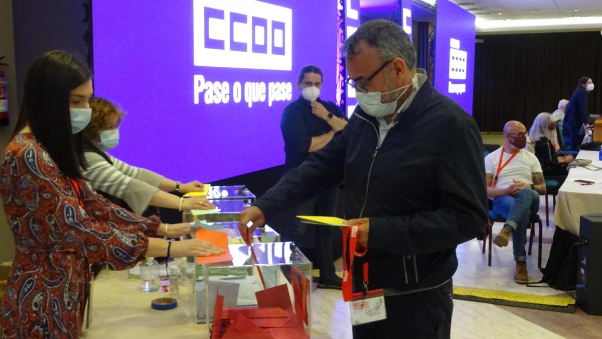 Votacins para os rganos de direccin do Sindicato Nacional de CCOO de Galicia